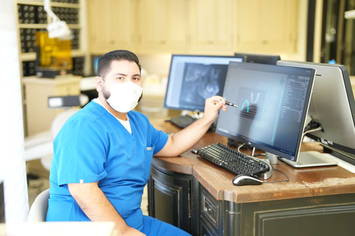 Orthodontic Center LA team Carlos Jr., orthodontic technician