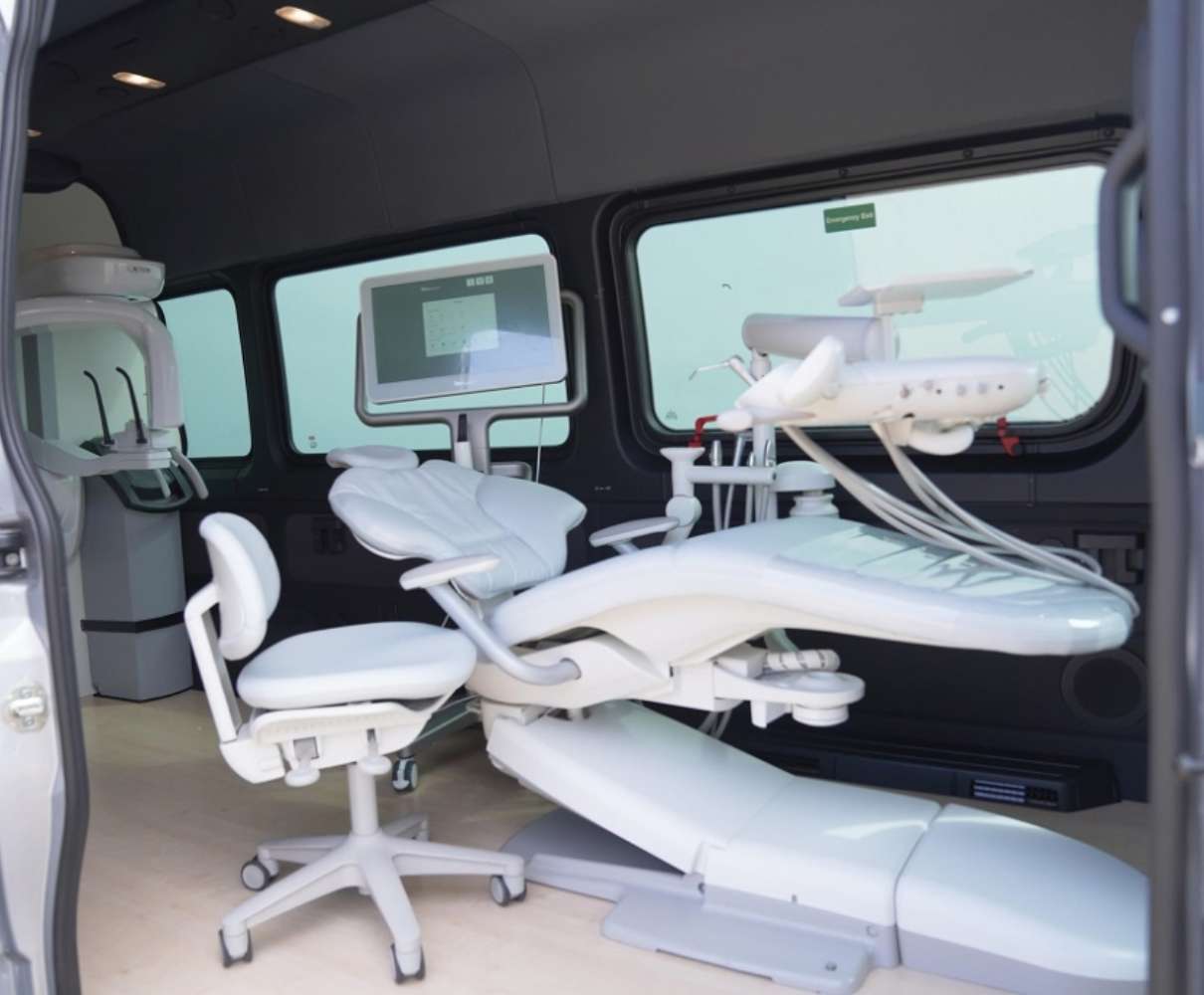 Mobile Concierge Mercedes offering full-service orthodontic treatment